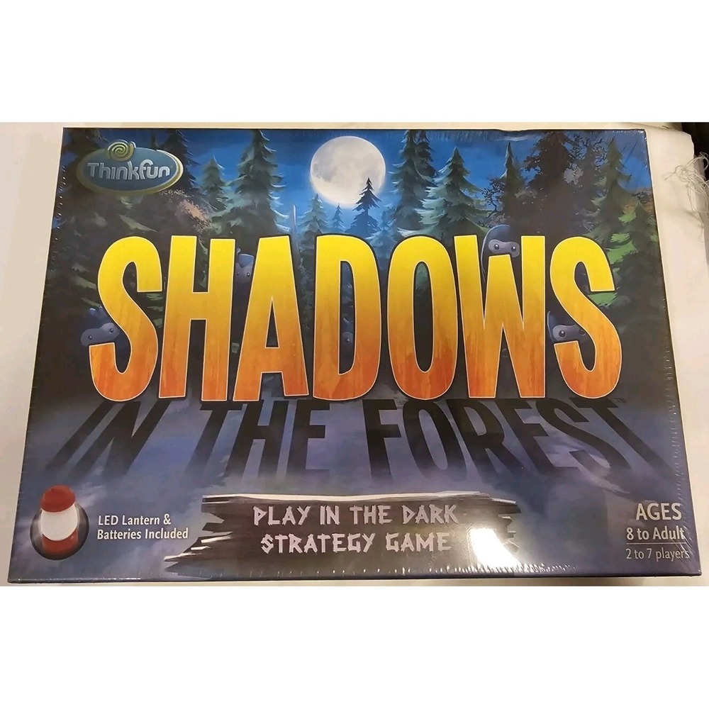 Shadows in The Forest Kids Play The Dark Strategy Game Thinkfun NEW Sealed NIB